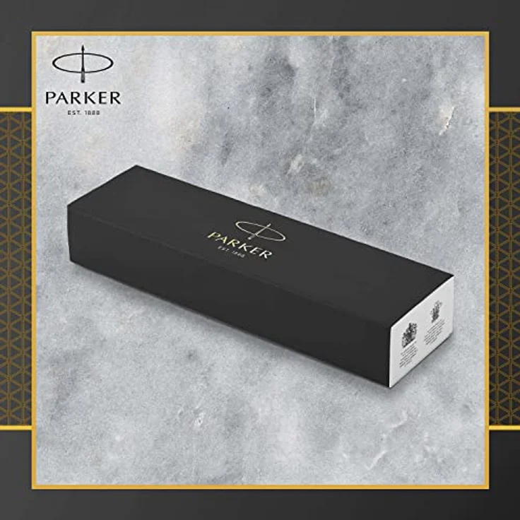 Parker IM Füller | Premium Black | Füllfederhalter mit mittlerer Feder | blaue Tinte | Geschenkbox - Preisvergleich – Bild 5