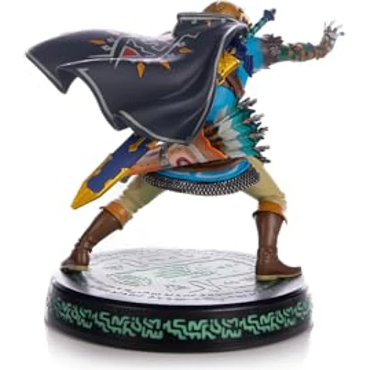 First4Figures LINK! The Legend of Zelda: Tears of The Kingdom PVC-Figur, detailreiche Statue mit Glow-in-the-Dark-Funktion, mehrfarbig – Bild 3