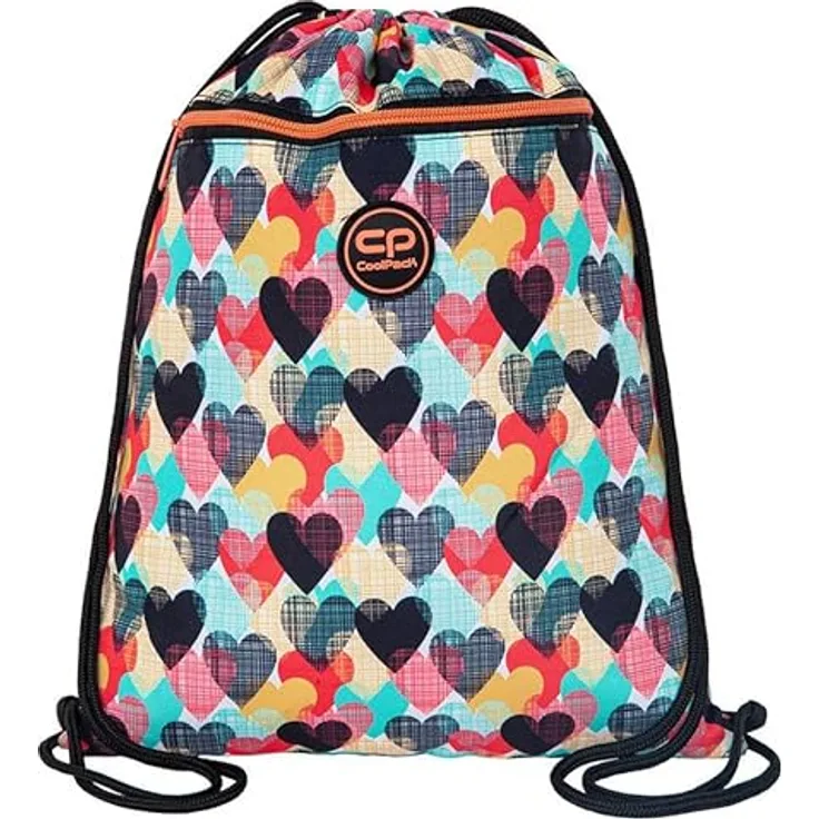 Coolpack F070707, Turnbeutel VERT CHOCOLOVE, Multicolor