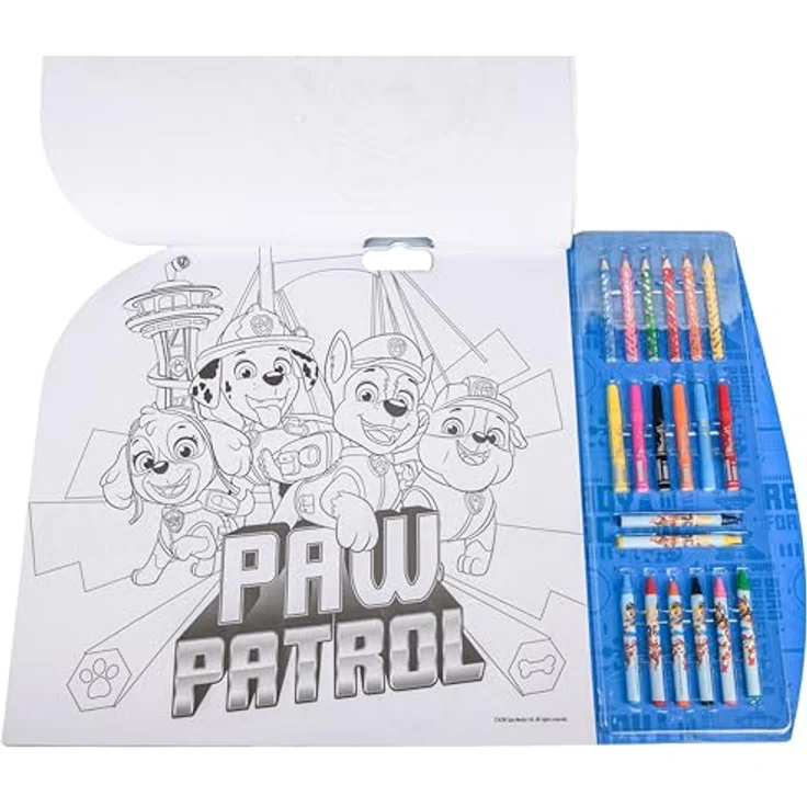 Canenco Kreativset Paw Patrol 5-in-1 Mal-Set für kreative Kinder, nicht geeignet für Kinder unter 3 Jahren – Bild 4