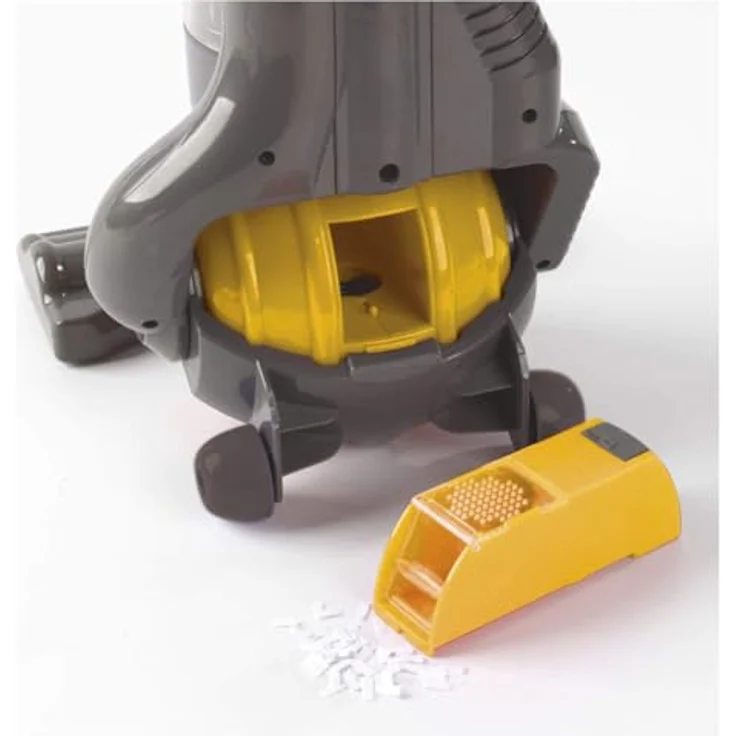 Casdon 641 Dyson Spielzeug, hochqualitatives Kinderhaushaltsgerät in Gelb mit langlebigem Design und flexiblem Zubehör – Bild 2