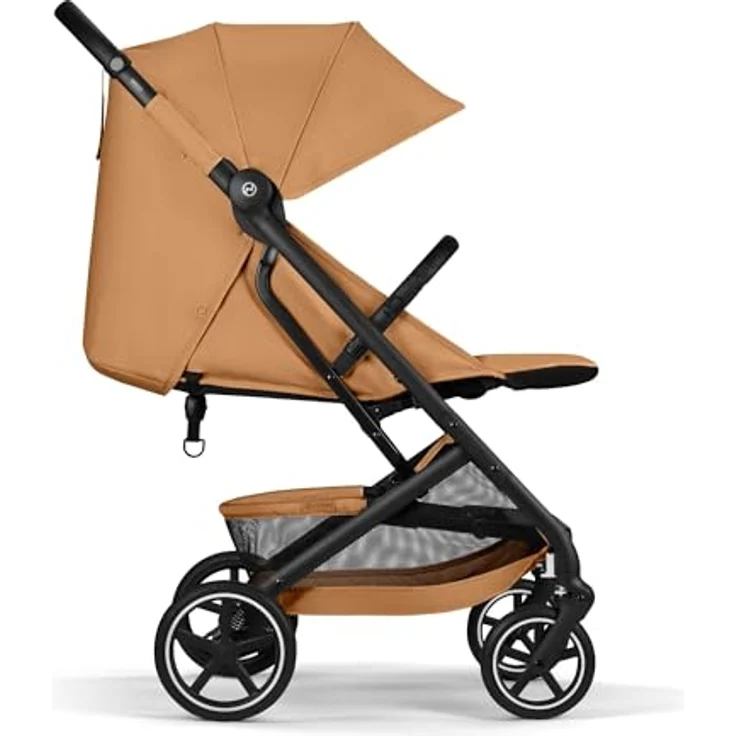 Cybex Beezy Buggy 2026, kompakt faltbar, flache Liegeposition, Cinnamon Yellow, für Kinder bis 22 kg – Bild 8
