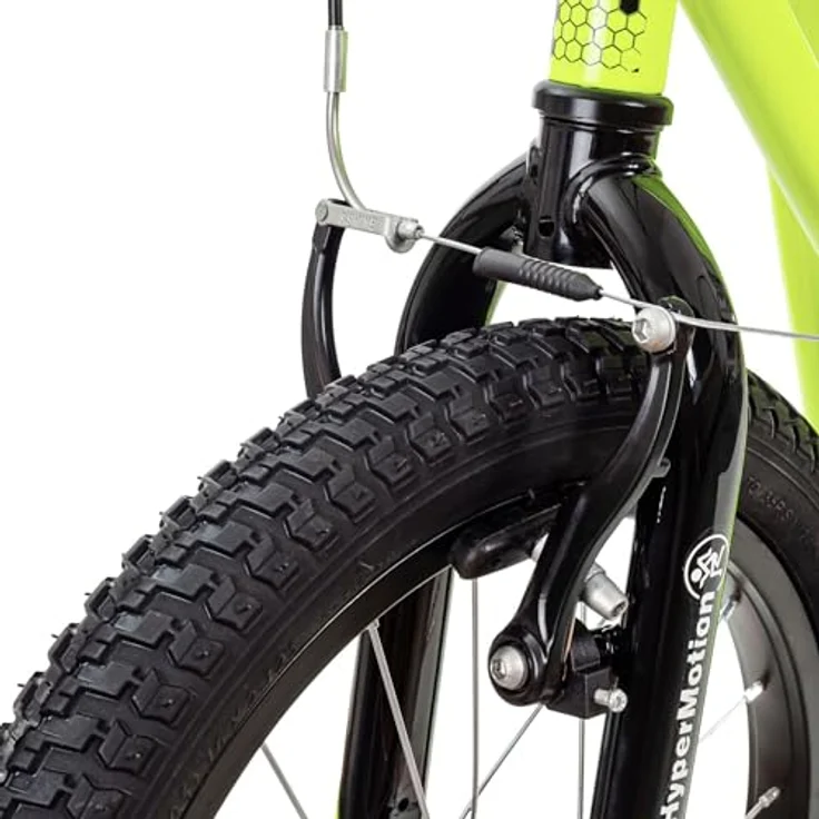 HyperMotion RUNKIE City Scooter, 16 Zoll mit Luftreifen, höhenverstellbarem Lenker und V-Brake, bis 100 kg Belastung – Bild 4