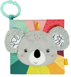 Fehn Stoffbuch Koala – Baby Fühlbuch aus Stoff mit Tier-Motiven