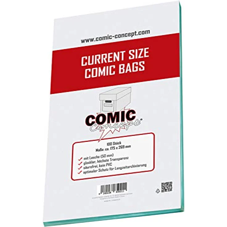 Comic Concept Comic Bags Current Size (100 ct. ) – Bild 2
