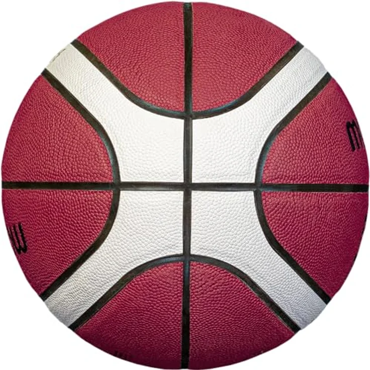 Molten Basketball B6G3850, Trainingsball aus Synthetik-Leder, 12 Felder, Größe 6, FIBA APPROVED – Bild 4