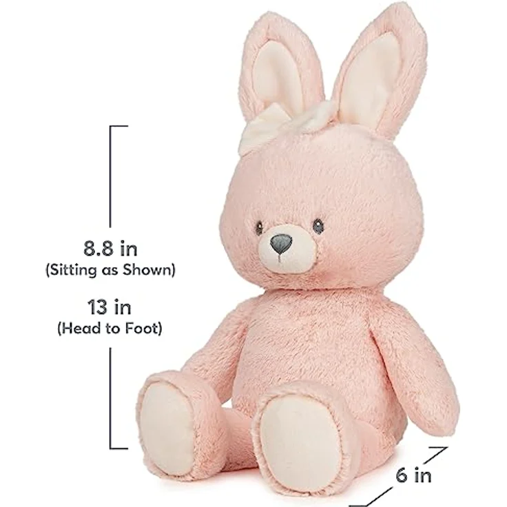 GUND - Plüsch-Häschen aus 100% recyceltem Material, 30 cm, nachhaltiges Kuscheltier für Babys und Neugeborene, 0+ Monate – Bild 5