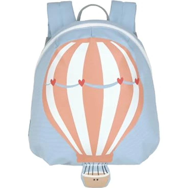 LÄSSIG Kleiner Kinderrucksack für Kita Kindertasche Krippenrucksack mit Brustgurt, 20 x 9.5 x 24 cm, 3,5 L/Tiny Backpack Balloon – Bild 1