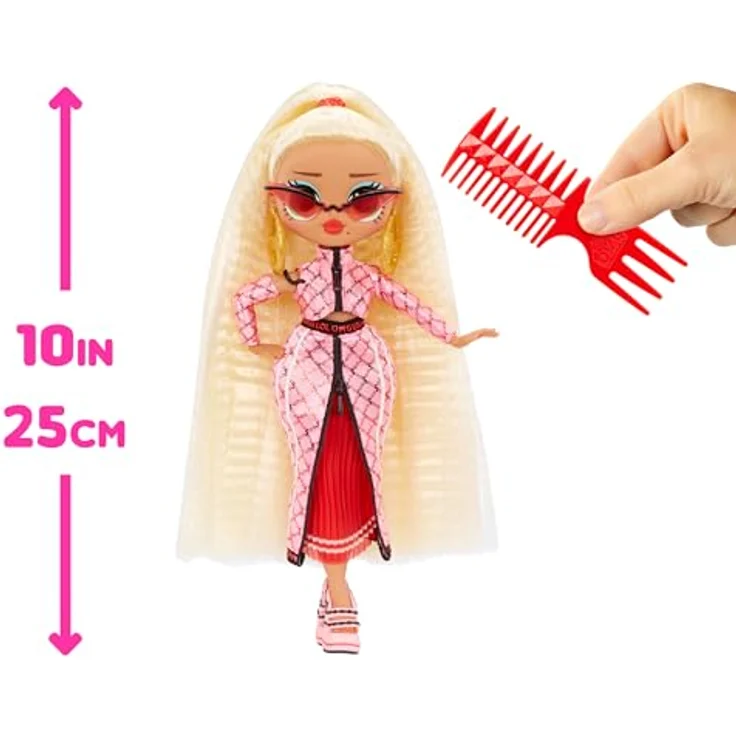 L.O.L. SURPRISE! Anziehpuppe L.O.L. Surprise OMG HoS Doll - Swag, Modepuppe mit über 15 Überraschungen, stylische Partyoutfits, Accessoires enthalten – Bild 6
