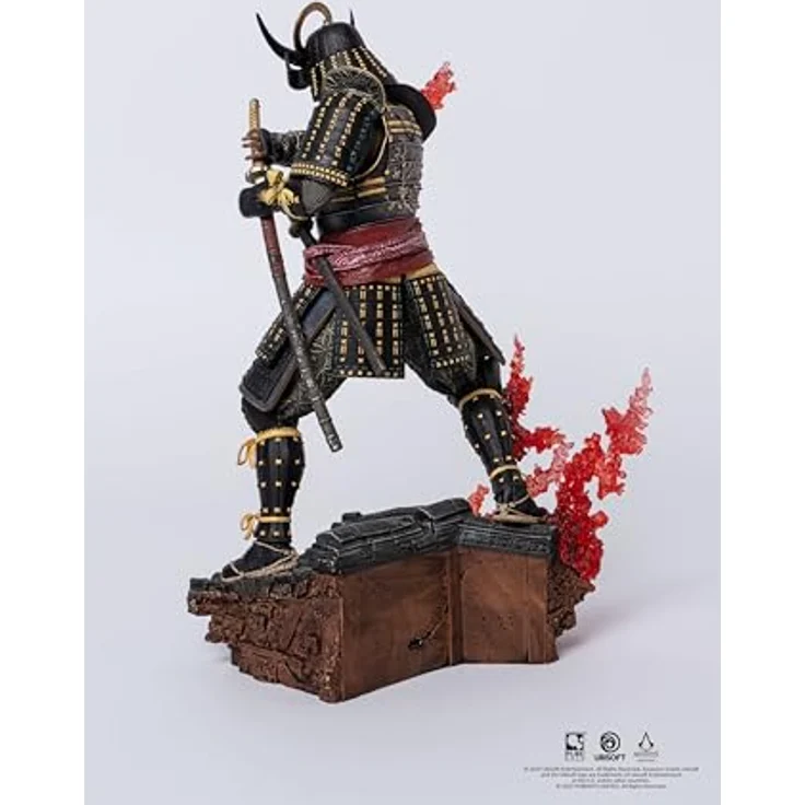 Purearts Assassin's Creed Shadows - Animus Yasuke 1/8 Scale Statue, detailreiche PVC Figur, ca. 28 cm, in bedruckter Box – Bild 18
