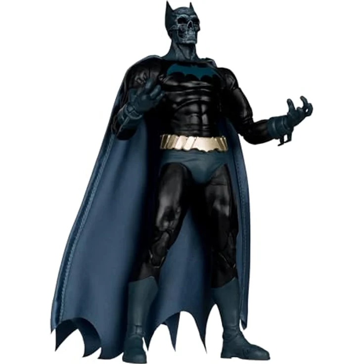 McFarlane DC Multiverse Actionfigur Black Mask as Batman (Beneath the Mask), 18 cm, detailreiche und bewegliche Sammelfigur mit Zubehör – Bild 1