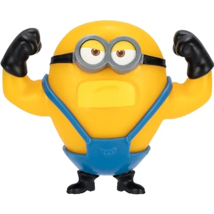 MINIONS Superbiegsamer Mega Dave, Actionfigur aus „Ich – Einfach unverbesserlich 4“, dehnbar bis zu 3X mit Wasserperlen-Füllung