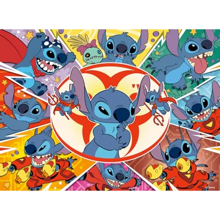 Ravensburger Kinderpuzzle 12001071 - In meiner Welt - 100 Teile XXL Stitch Puzzle für Kinder ab 6 Jahren, White - Bunter Puzzlespaß für groß und klein, unterstützt die Entwicklung und Konzentration der Kinder – Bild 2