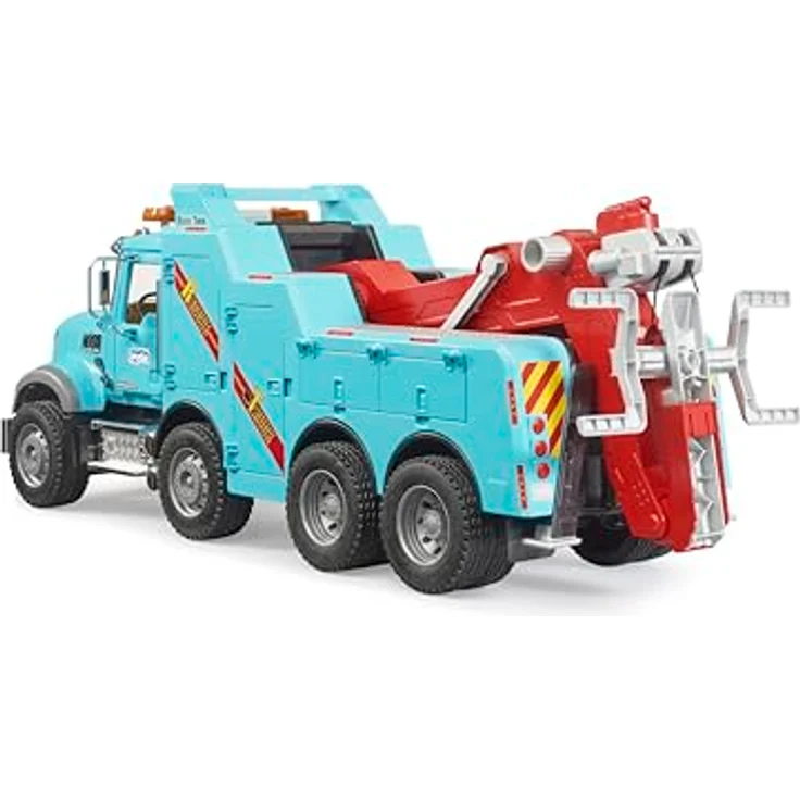 bruder MACK Granite Abschlepp-LKW, 63 cm mit Light & Sound Modul, realistische Ausstattung und robuster Kunststoff – Bild 3
