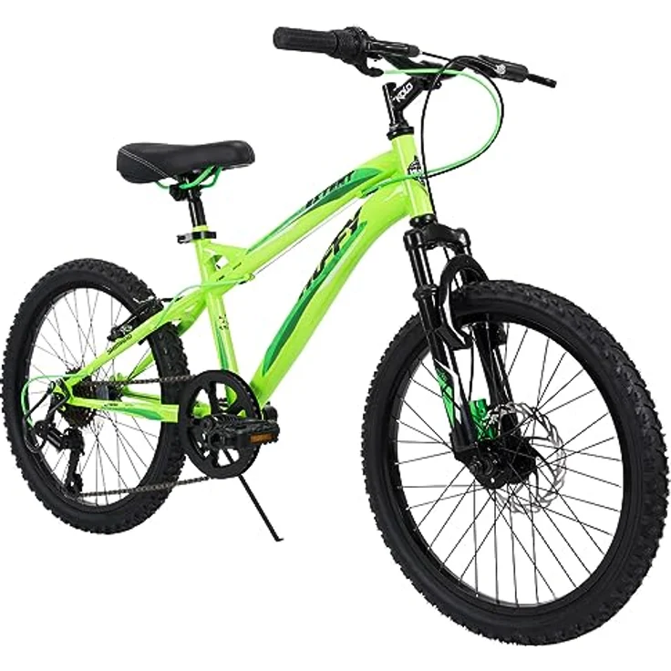 Huffy Extent Kids 20 Zoll Mountainbike, grün, M, 6-Gang-Schaltungssystem, geeignet für Kinder von 6-9 Jahren – Bild 3