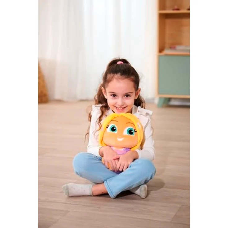 Simba Disney Doorables Rapunzel, 25 cm Plüschfigur aus "Rapunzel – Neu verföhnt", kuschelig weich, für Kinder ab den ersten Lebensmonaten – Bild 5