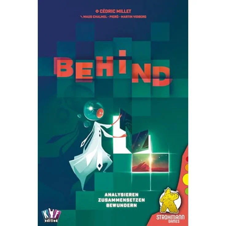 Strohmann Games Behind Krimi-Puzzle, kooperatives Detektivspiel mit 3 Fällen und Puzzle-Motiven – Bild 2