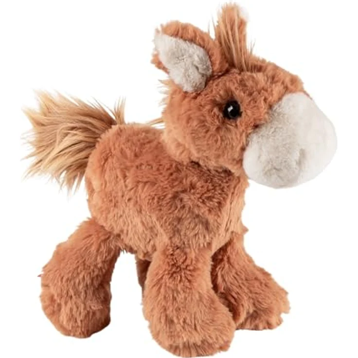 sigikid Flauscherie Kuscheltier Pferd, Plüschspielzeug extra weich, braun, 29 cm für Kinder von 1 bis 8 Jahren – Bild 1