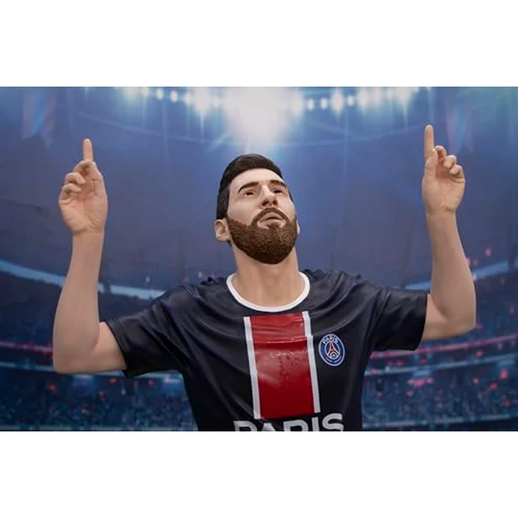 SoccerStarz Football's Finest - Lionel Messi Statue, 1:3 Sammelfigur in PSG Heimtrikot, 60 cm, limitierte Auflage – Bild 4
