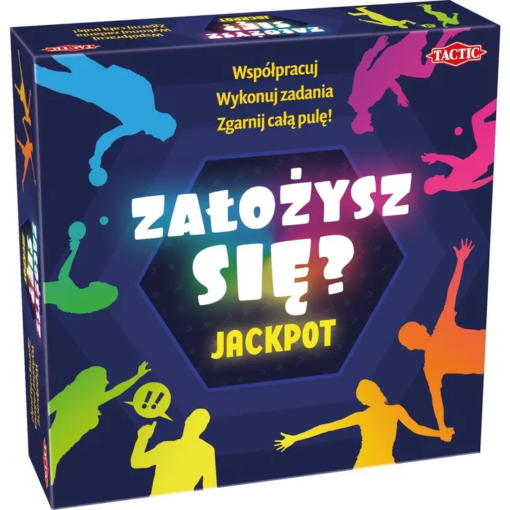 No Name Załóżysz siłę Jackpot, Brettspiel in polnischer Sprache für strategisches Denken und Glücksspiel