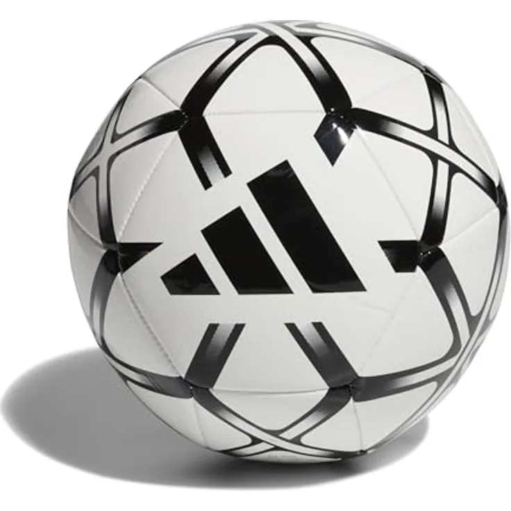 Adidas Sport Starlancer Clb Ball, Spielball für Erwachsene, schwarz/weiß