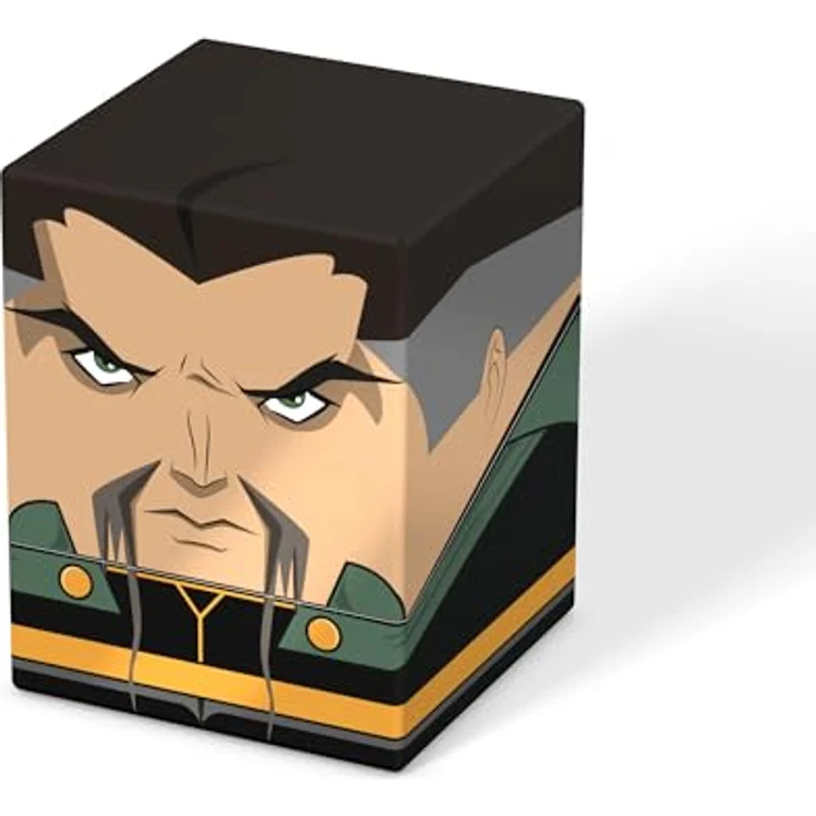 Ultimate Guard Squaroes Batman: Gotham City GC007 - Ra’s al Ghul, Deck-Box für bis zu 100 Spielkarten, umweltfreundlich aus 78% erneuerbaren Rohstoffen – Bild 2