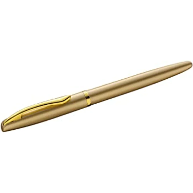 Pelikan Füllhalter Jazz® P36 Noble Elegance / Farbe: gold, Metall mit Patronenfüllsystem und mittlerer Strichstärke – Bild 3