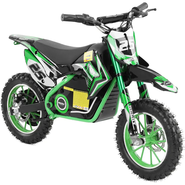 HECHT 54501 Pocketbike Grün 500W 25km/h 36V 8Ah Akku 8-12h Ladezeit