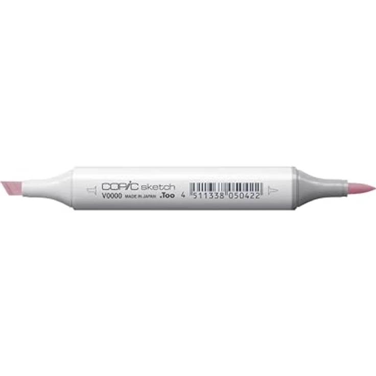 Copic COPIC Sketch Marker Typ V - 0000, Rose Quartz, professioneller Pinselmarker mit Super-Brush- und Medium-Broad-Spitze, schnelltrocknend – Bild 4