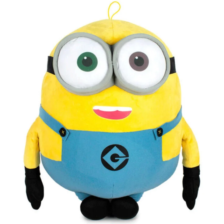 Tinisu Minions Bob Kuscheltier, 60 cm XXL Plüschtier aus weichem Stoff, detailgetreu verarbeitet