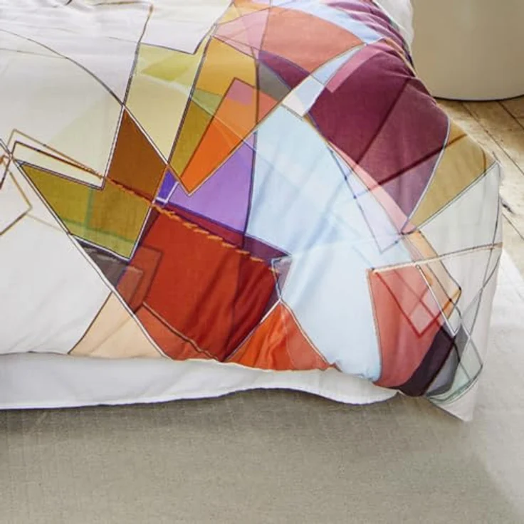 Irisette Mako-Satin Bettwäsche Magic Purmerend Multi 1 Bettbezug 135 x 200 cm + 1 Kissenbezug 80 x 80 cm – Bild 4