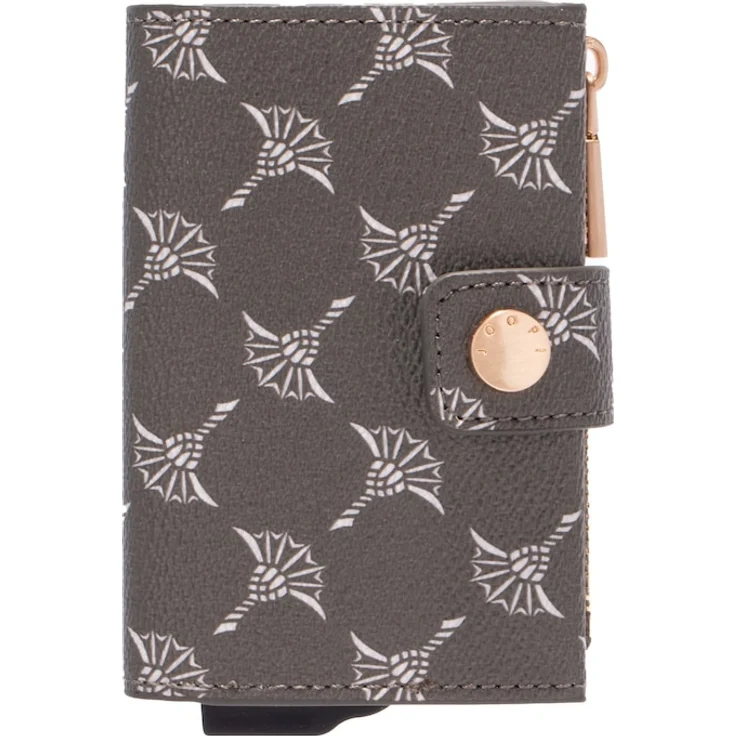 JOOP! Geldbörse 'Cortina 1.0 E-Cage sv8', Damen Portemonnaie mit RFID-Schutz, Cornflower-Allover-Print, 10,5 x 7 x 3 cm