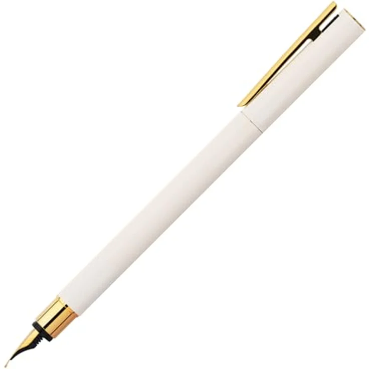 Faber-Castell Füller Neo Slim, limitierte Edition in Gold Marshmallow mit Edelstahl-Feder EF – Bild 1