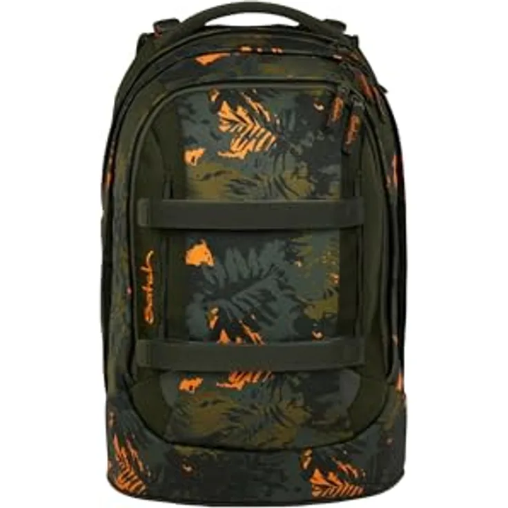 Satch Pack Ergonomischer Schulrucksack für die 5. Klasse, 30L Stauraum, wasserabweisend, mit Organisationsfächern und Reflexmaterial