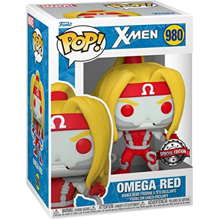 Funko POP! Marvel X-Men Omega Rot 980, Sonderedition Sammelfigur aus Vinyl, ca. 10 cm hoch – Bild 3