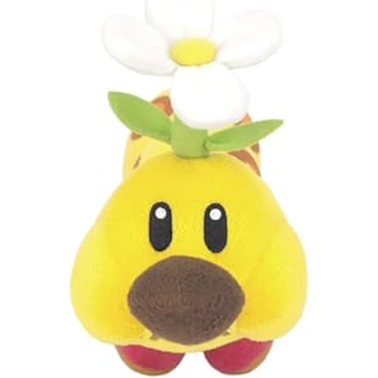 Together+ Nintendo Wiggler Plüschtier, 14 cm Sammelfigur aus der Super Mario Welt, weich und detailgetreu – Bild 5