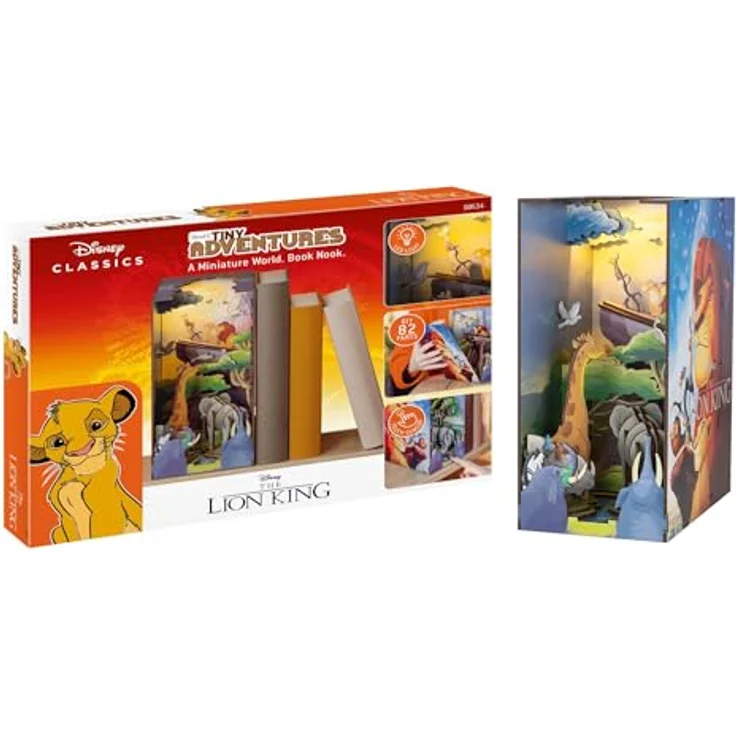 Revell Tiny Adventures - Disney König der Löwen 3D-Puzzle, Premium-Qualität mit benutzerfreundlichem Handling und stilvollem Erscheinungsbild – Bild 1