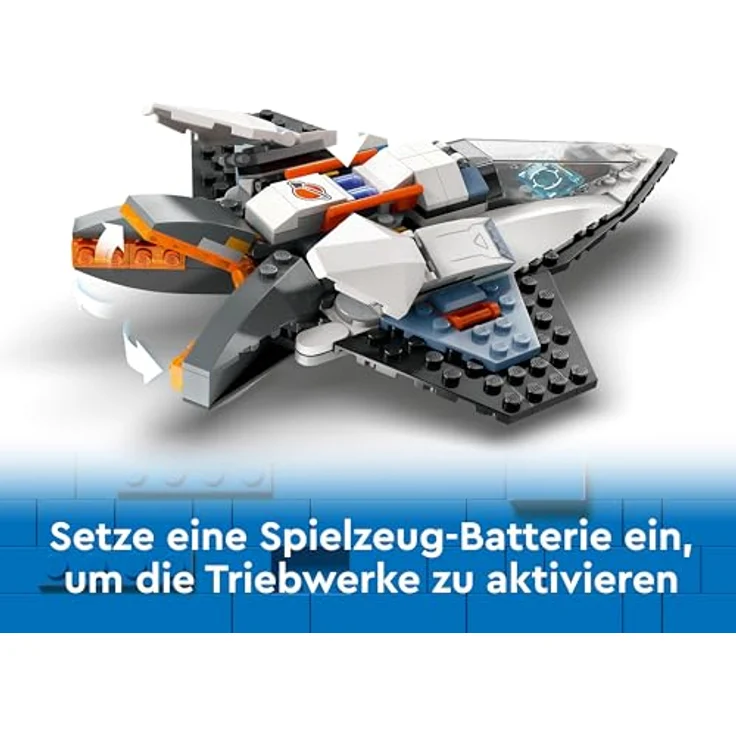 LEGO City Raumschiff, Weltraum-Spielzeug mit Space Shuttle für Kinder zum Bauen, Jungen und Mädchen ab 6 Jahren, Set mit Astronaut-Figur 60430 – Bild 4
