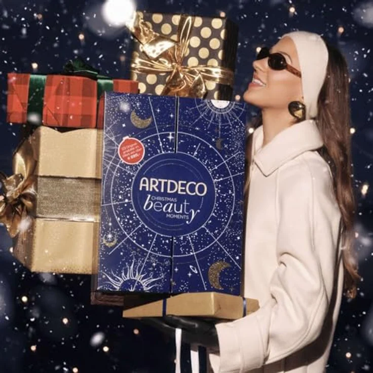 ARTDECO Adventskalender 2025, 24 Beauty-Überraschungen mit dekorativer Kosmetik und pflegenden Minis – Bild 3