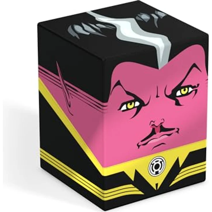 Ultimate Guard Squaroes - Squaroe DC Justice League™ JL016 - Sinestro™, Deck-Box für bis zu 100 Double-Sleeve oder 120 Single-Sleeve Sammelkarten, aus 78% nachwachsenden Rohstoffen, robust und sicher verschließbar – Bild 1