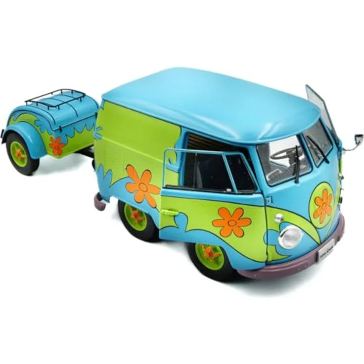 Solido 1:18 Kool Kombi Ghosthunters Machine, detailreiches Spielzeugauto aus Die-cast-Material, lizenziertes Ghost-Themenmotiv – Bild 4