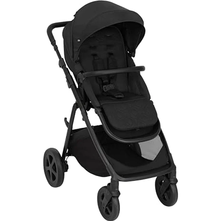 Graco 3in1 Kombi-Kinderwagen-Set Near2Me DLX, belastbar bis 22 kg, inkl. Babywanne, Babyschale SnugLite & Regenschutz, Farbe Midnight, mit Gratis Mobilitätsgarantie – Bild 4