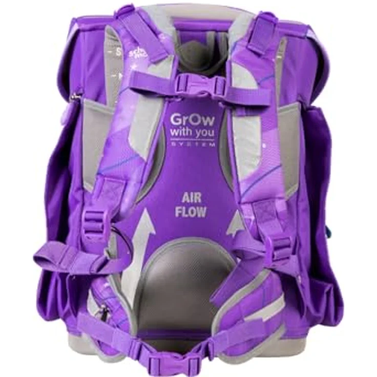 SCHOOL-MOOD® Schulranzen Champion Maxx Pro, Farbe Marie, ergonomisch und geräumig – Bild 6