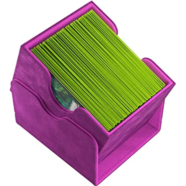 Gamegenic Sidekick 100+ XL Convertible Purple, Kartenaufbewahrung mit abnehmbarer Abdeckung und einzigartiger Präsentation – Bild 3