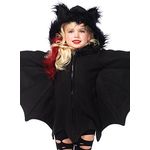 Leg Avenue C49100 - Cozy Bat Kinderkostüme, Schwarz, Größe Small (4 - 6 Jahre)