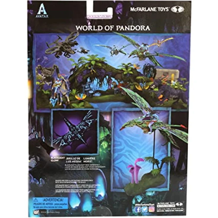 McFarlane Avatar - Aufbruch nach Pandora Deluxe Large Actionfiguren Neytiri & Banshee – Bild 10
