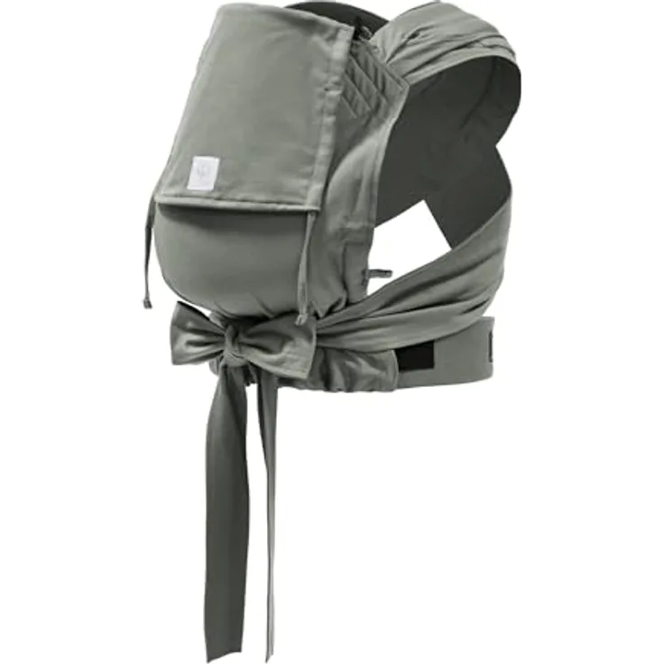 Stokke Limas™ Babytrage, Half Buckle für Neugeborene, aus Bio-Baumwolle, valerian beige, optimaler Halt & Komfort