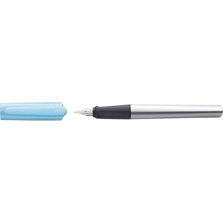 Lamy Füller nexx azure Feder M, Linkshänder mit ergonomischem Griffstück und Aluminiumkörper – Bild 1