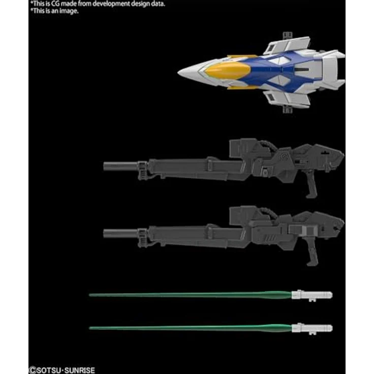 Bandai MGSD Wing Gundam Zero EW, Modellbausatz mit Twin Buster Rifle und variablen Flugmodi – Bild 7