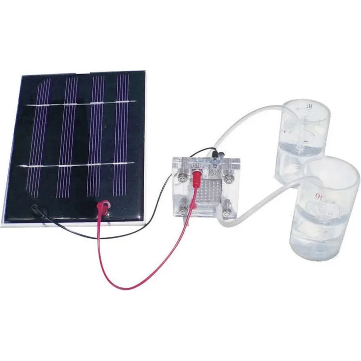 Horizon FCJJ16, Experimentierkasten zur Umwandlung solarer Energie in Wasserstoff mit PEM-Brennstoffzelle und Akku